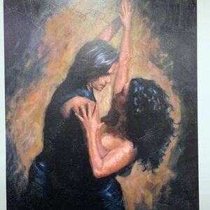 Unframed "Last Dance" By William Silvano